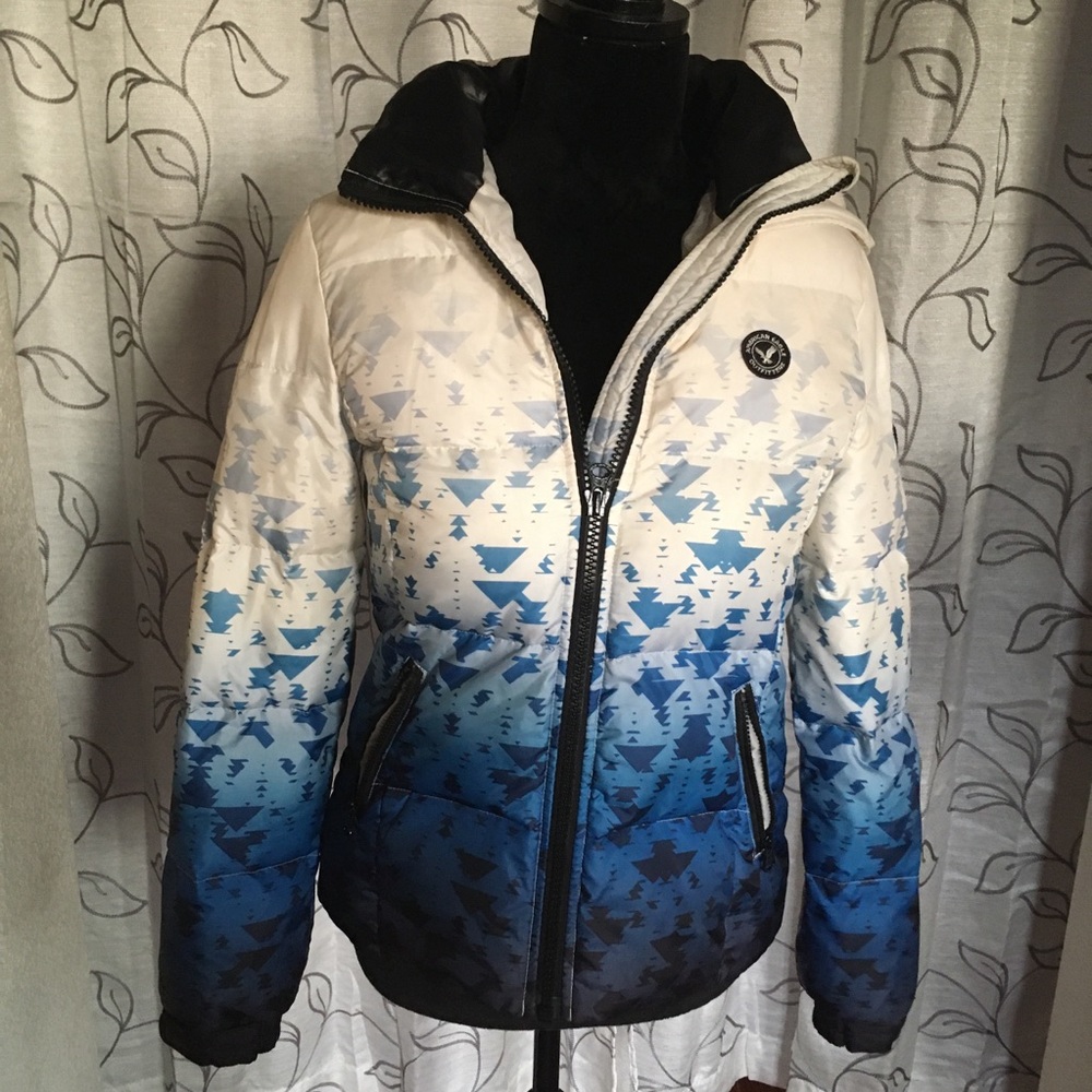 American Eagle Duck Down Hooded Jacket - image 1